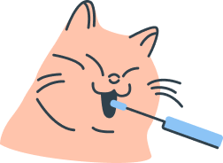 Decorative Graphic of Cat