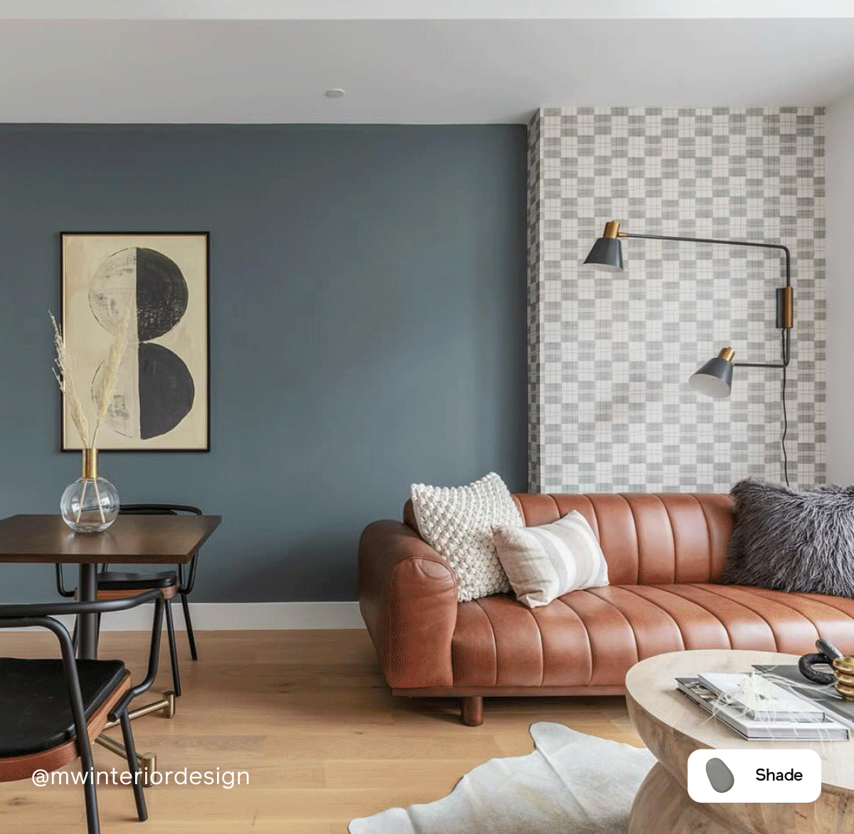 Gif of Clare painted spaces featuring Current Mood, Shade and Classic