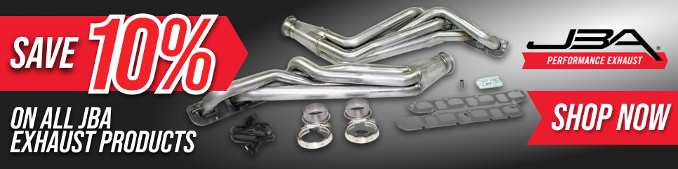 Save 10% On All JBA Exhaust Products