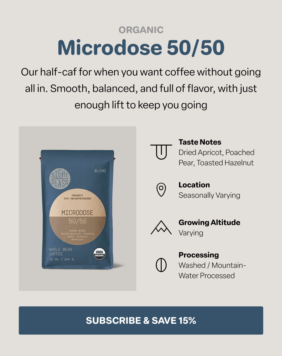 Microdose Half-Caf