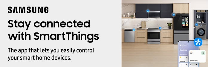Stay Connected with SmartThings the app that lets you easily control your smart home devices