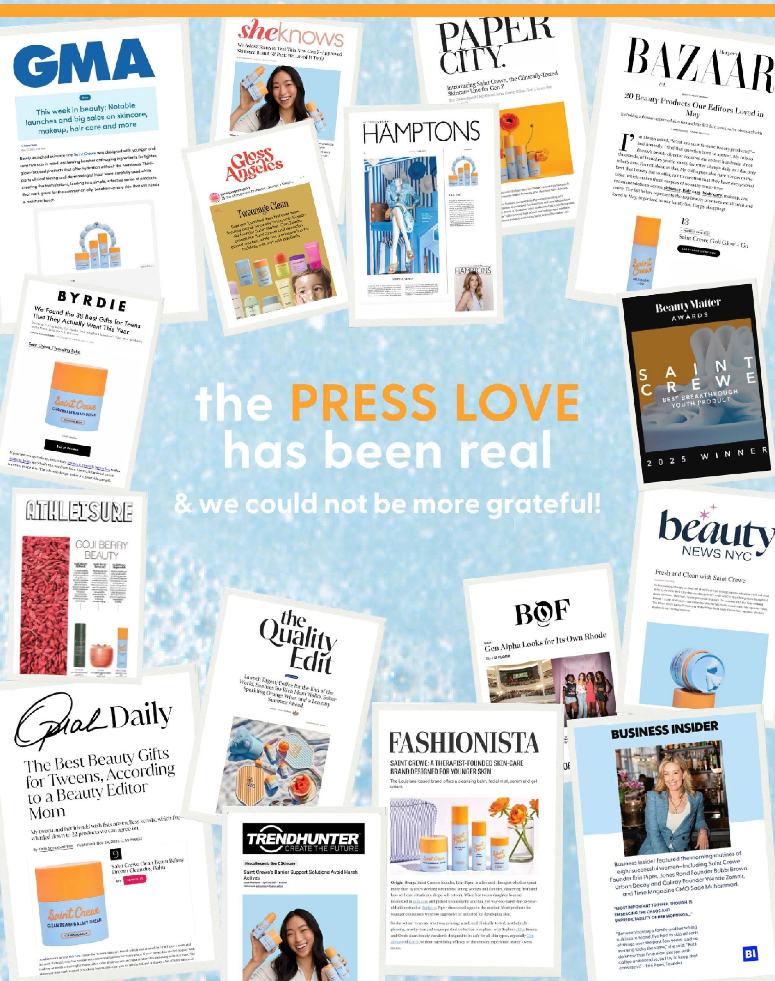 Check out our recent press