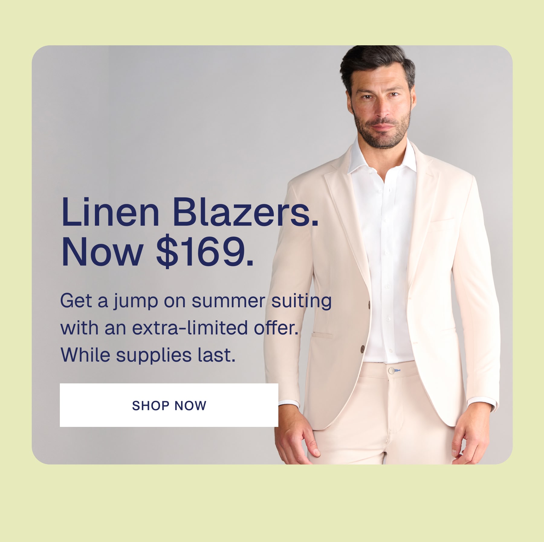 PRICE CUT! Linen Blazers.  Now $169.
