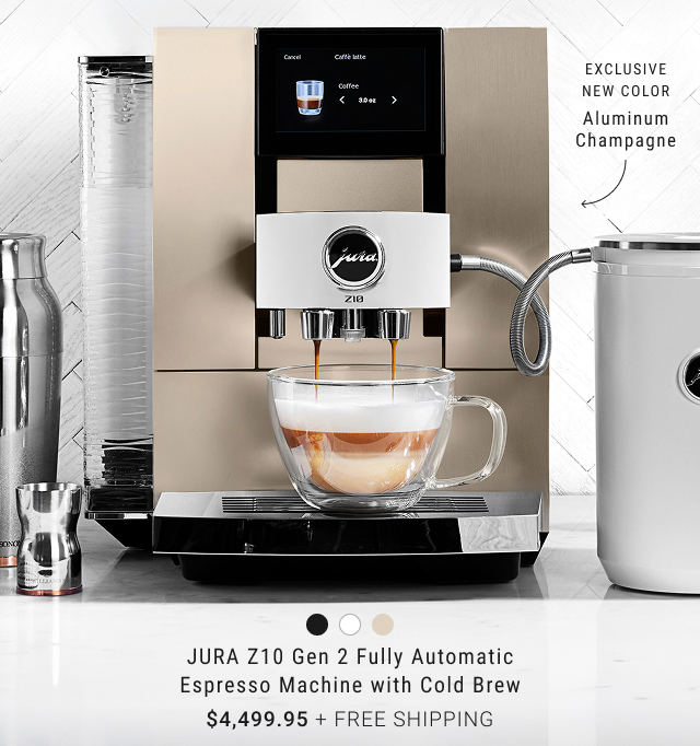 JURA Z10 Gen 2 Fully Automatic Espresso Machine with Cold Brew - $4,499.95 + Free Shipping
