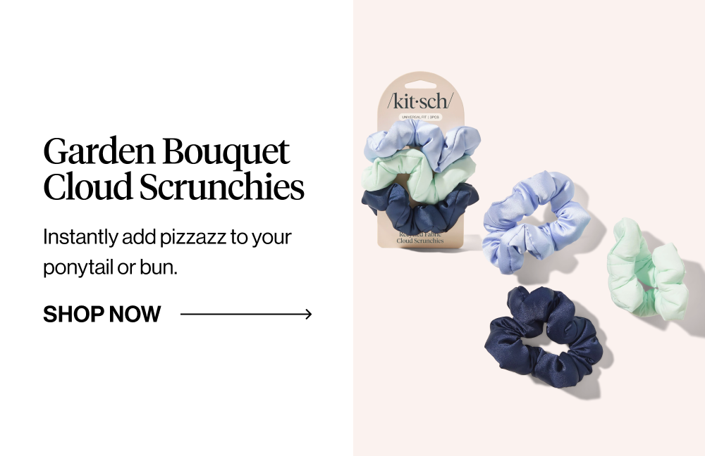Garden Bouquet Cloud Scrunchies