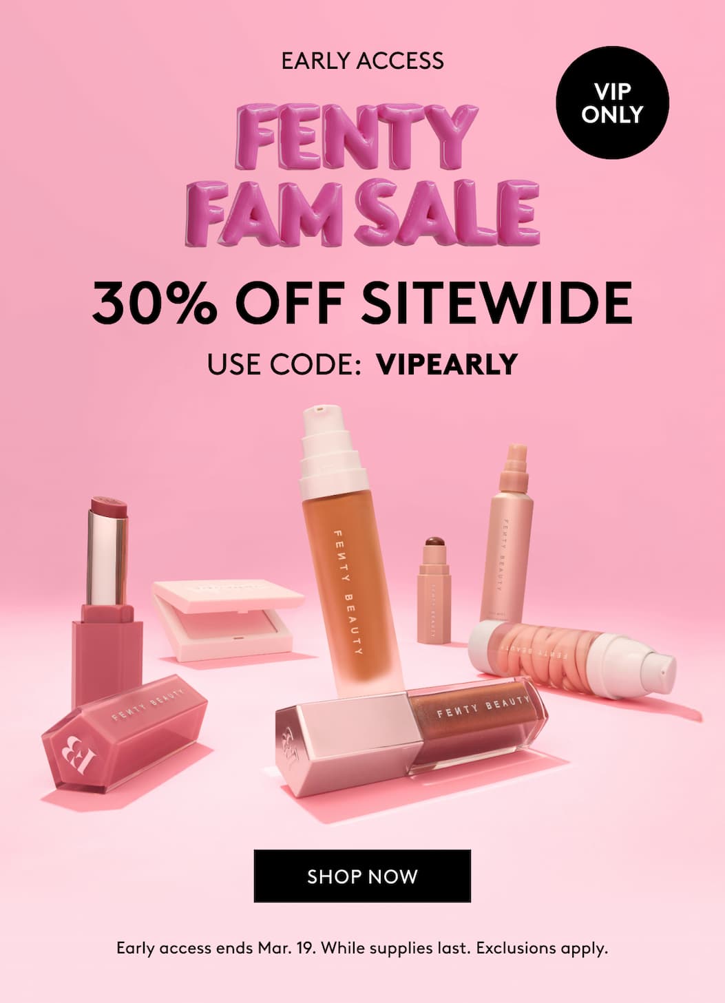  30% OFF SITEWIDE - USE CODE: VIPEARLY