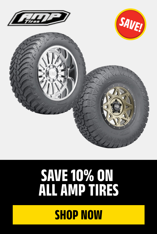 Save 10% On All AMP Tires