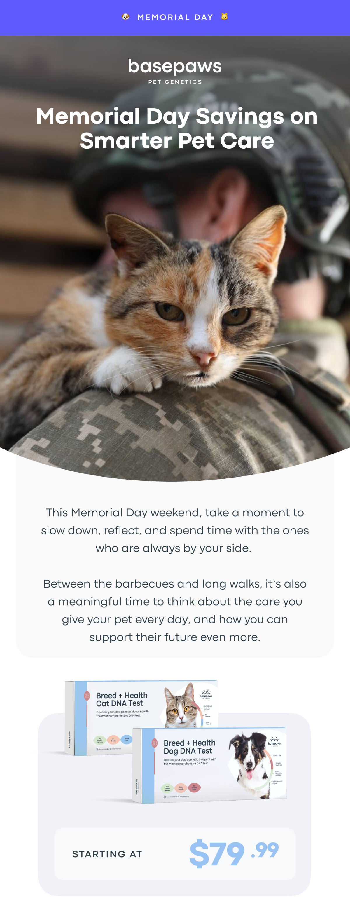 Memorial Day Savings on Smarter Pet Care
