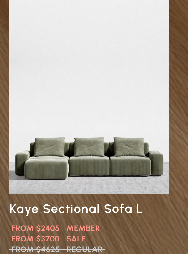 Kaye Sectional Sofa L