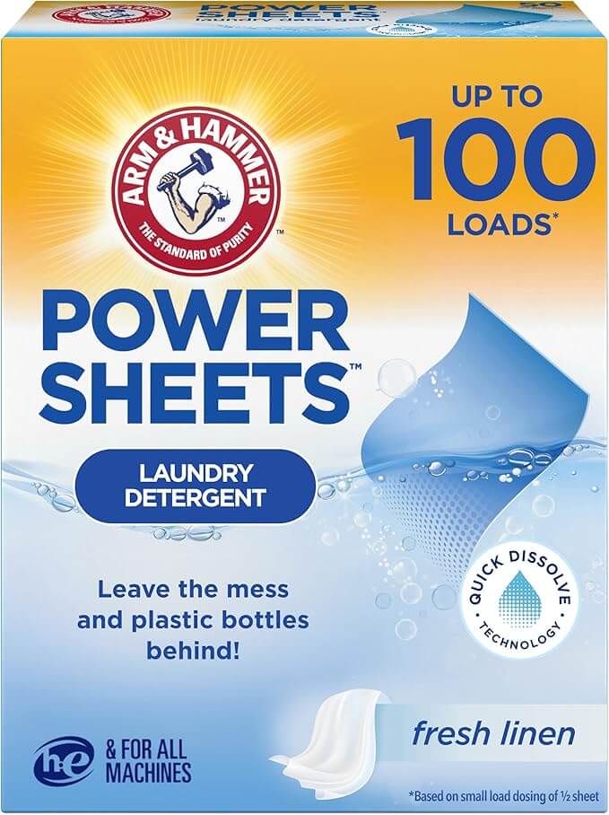 Arm & Hammer Power Sheets Laundry Detergent