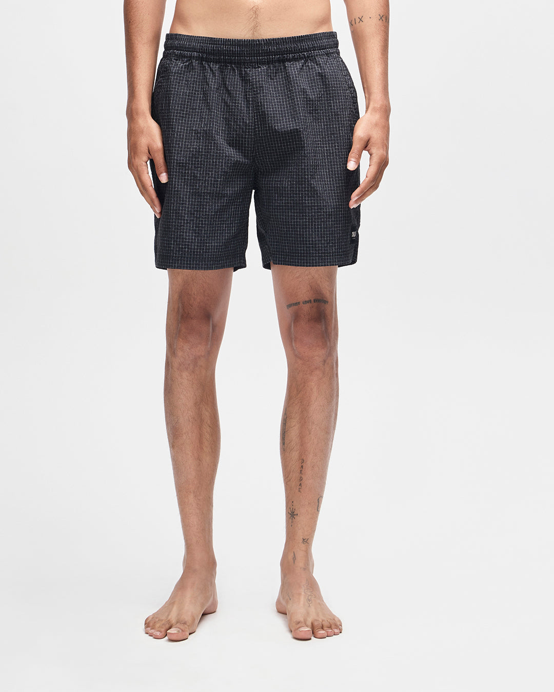 Image of Service Mesh Swim Short - Black