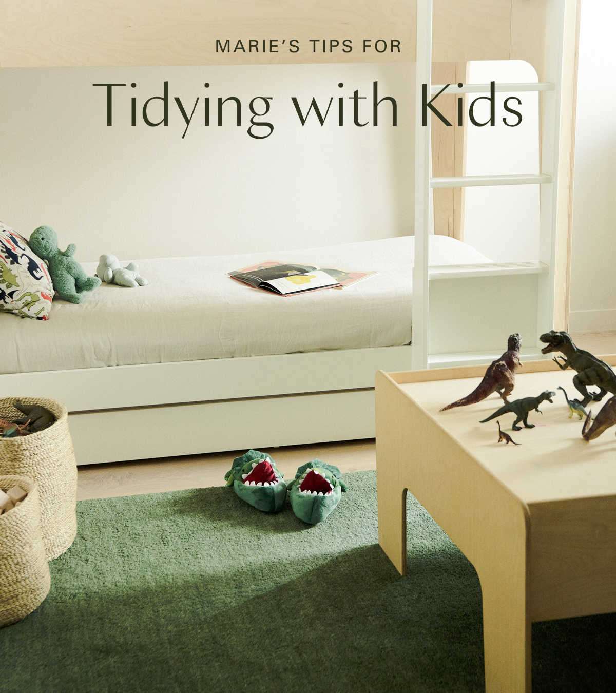 Marie’s Tips for Tidying with Kids 