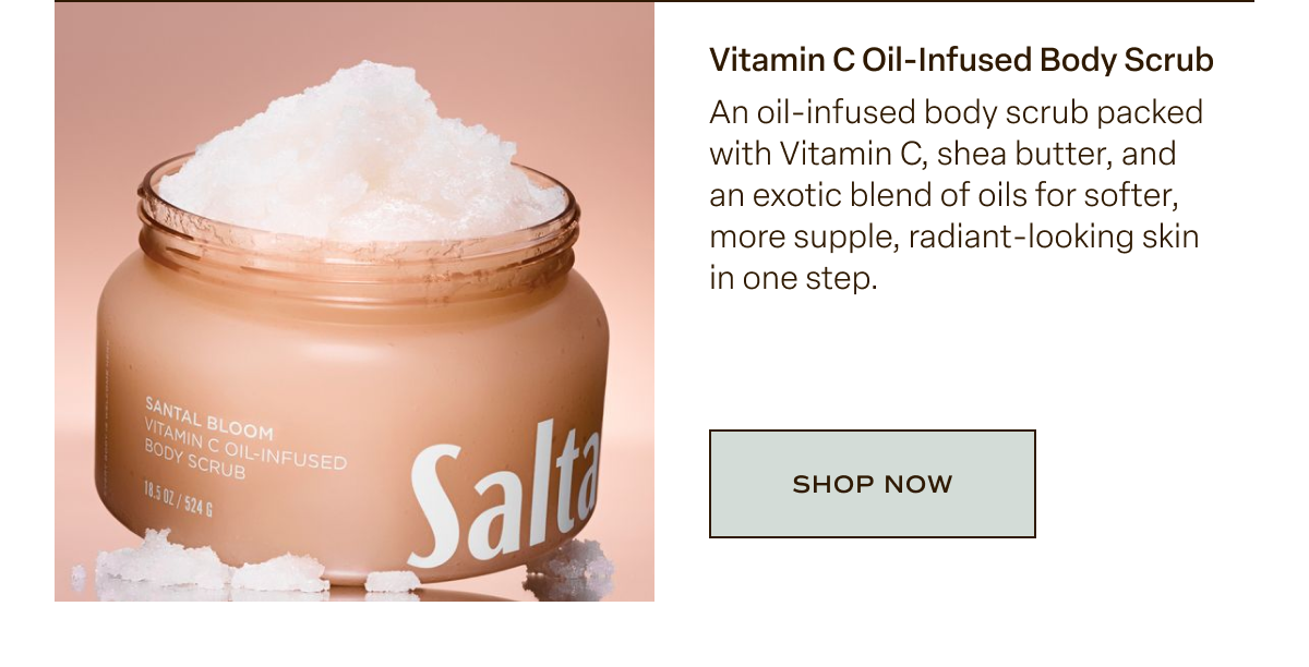 Santal Bloom Vitamin C Oil-Infused Body Scrub