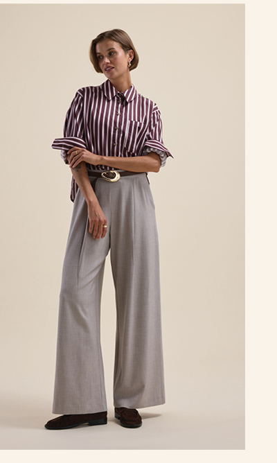 Leah Stripe Detail Shirt