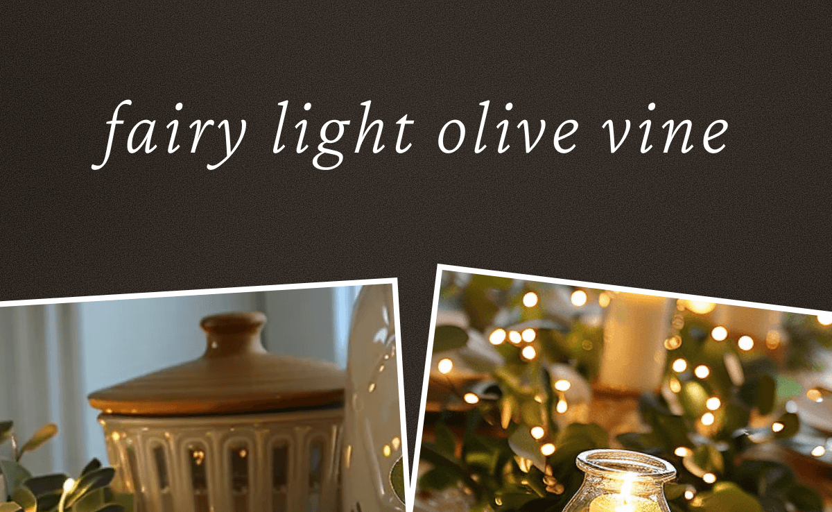 Fairy Light Olive Vine