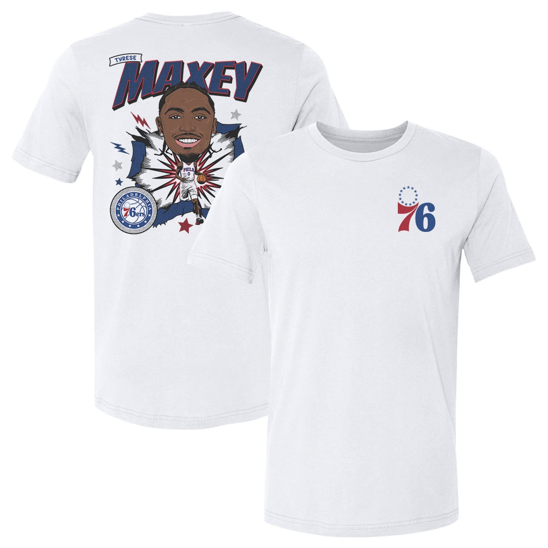 Image of Tyrese Maxey Philadelphia 76ers Caricature F&B