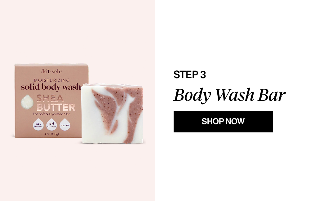 Step 3: Body Wash Bar