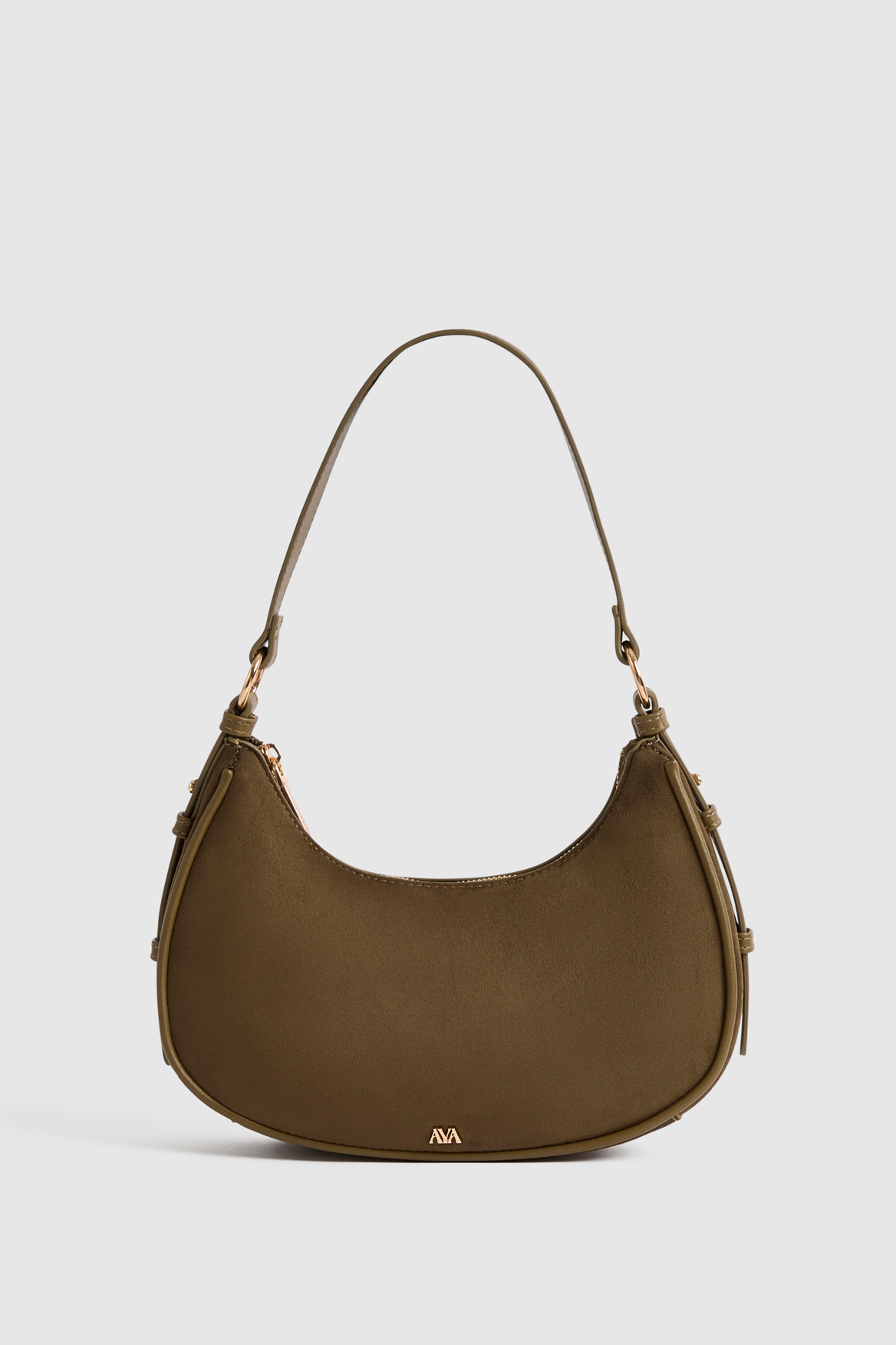 Image of Sophia Vegan Suede Shoulder Bag