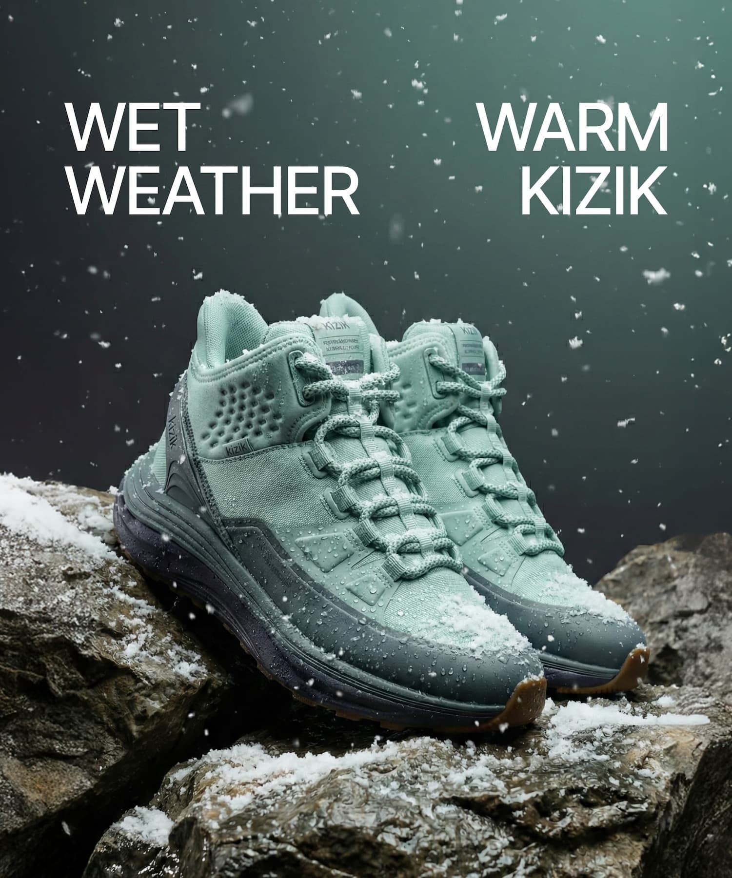 WET WEATHER. WARM KIZIK.
