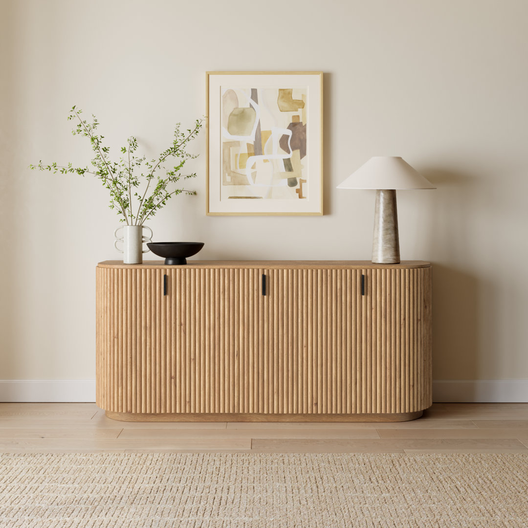 Chessa 72" Solid Wood Sideboard