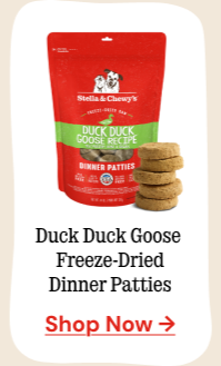 Duck Duck Goose Freeze-Dried Dinner Patties