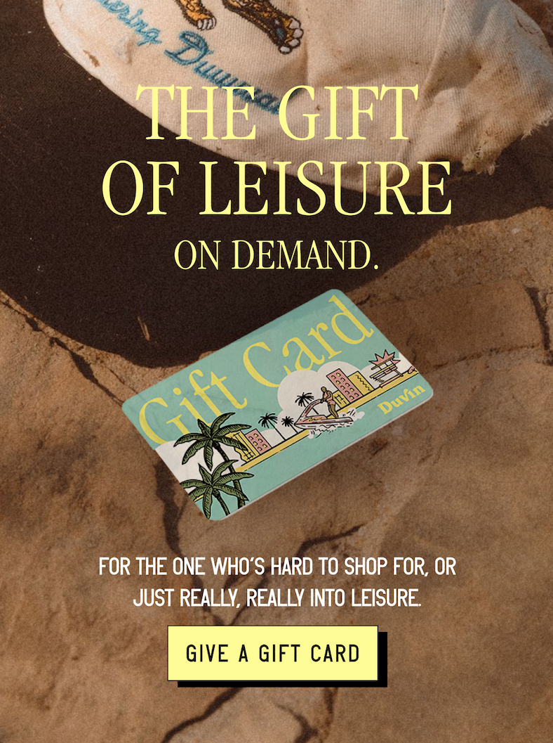 GIFTCARD THE GIFT OF LEISURE ON DEMAND