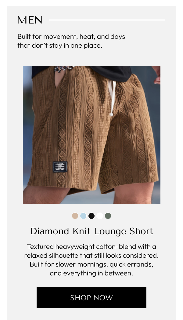 Shorts worth living in. 