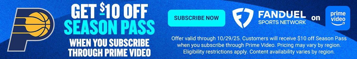 Get $10 off Season Pass when you subscribe through Prime Video. Offer valid through 10/29/25.