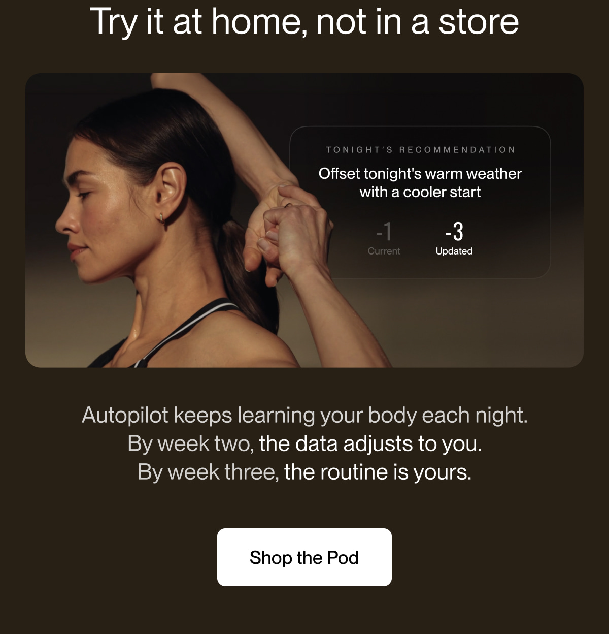 Try it at home, not in a store