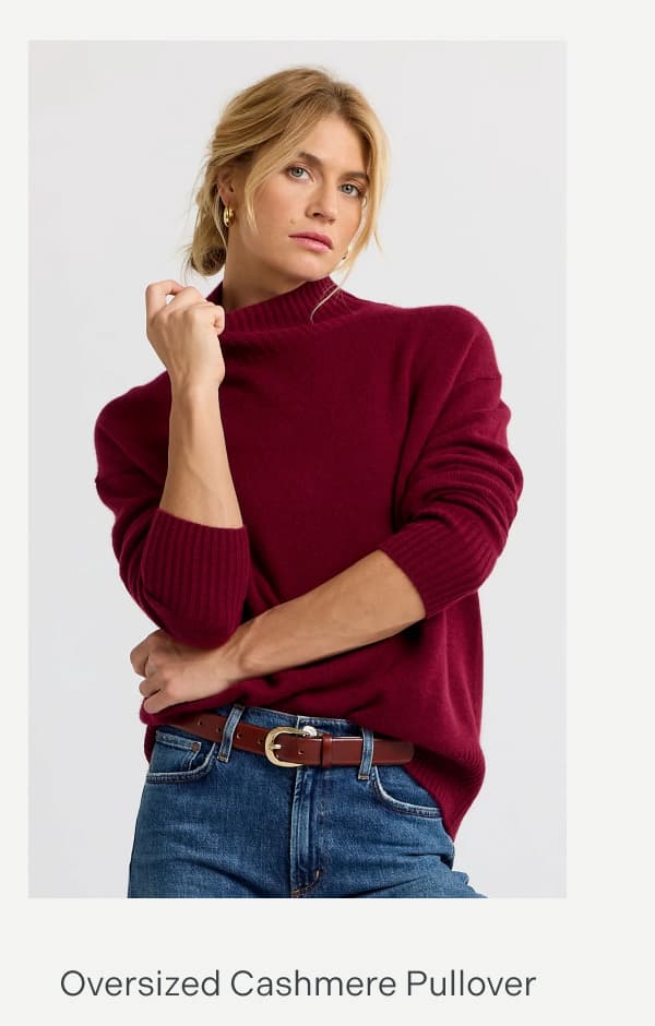 Oversized Cashmere Pullover