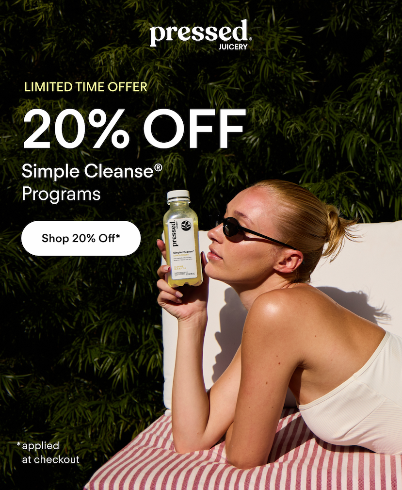 Limited Time Offer: 20% Off Simple Cleanse® Programs