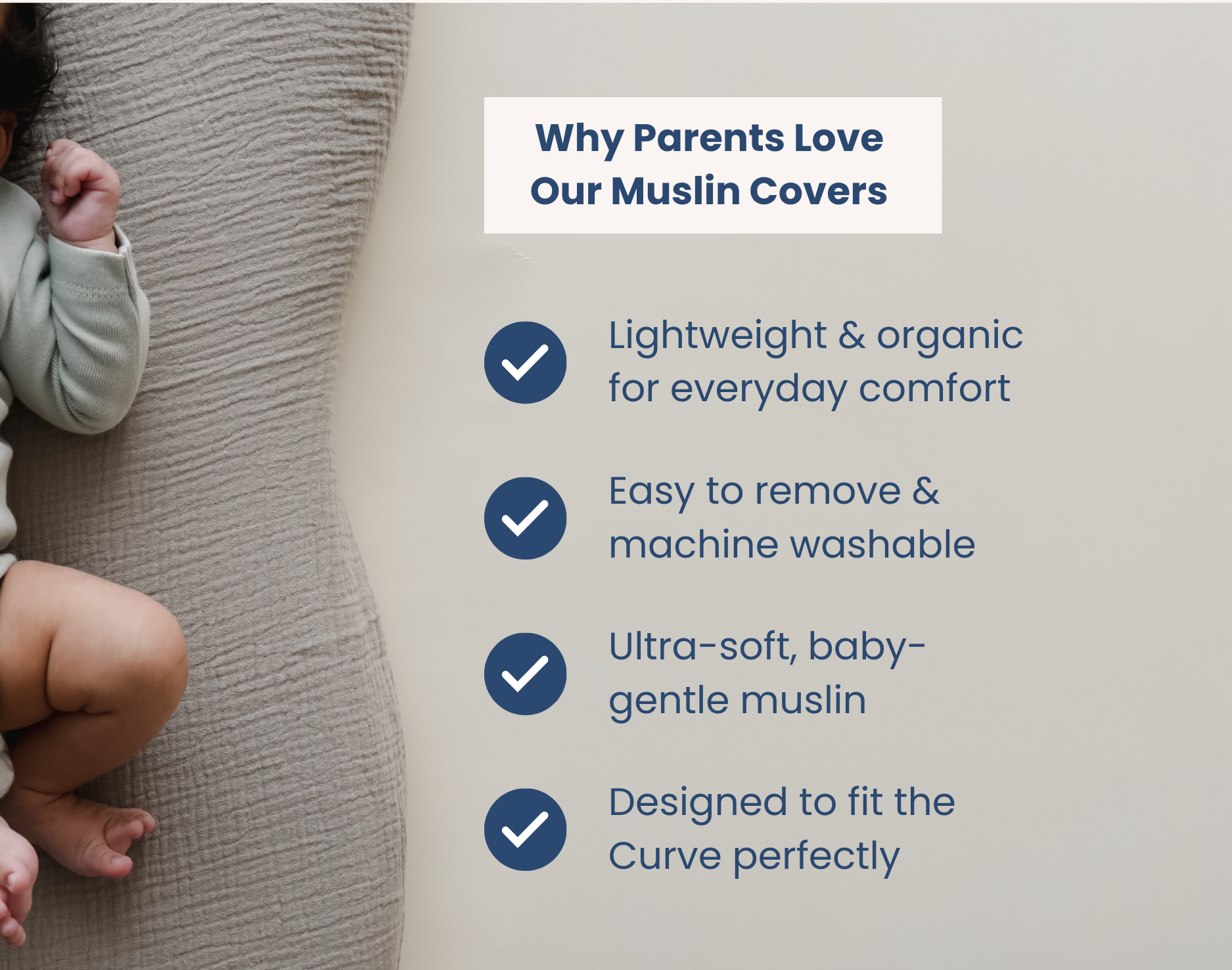 Why parents love our muslin covers