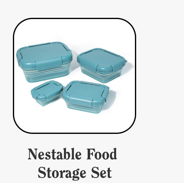 Nestable Food Storage Set