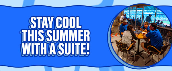 Stay cool this summer with a suite - Learn More