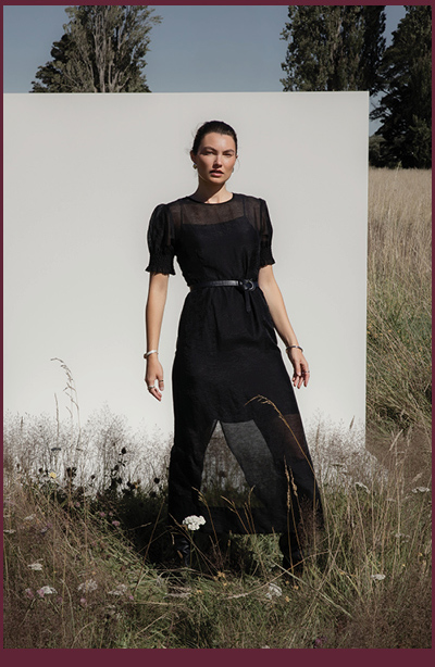 The Sheer Layering Dress