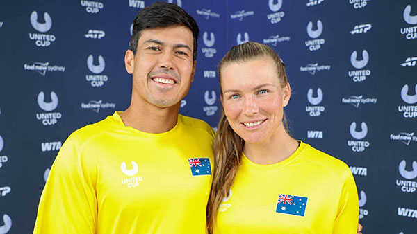 Jason Kubler and Maddison Inglis 