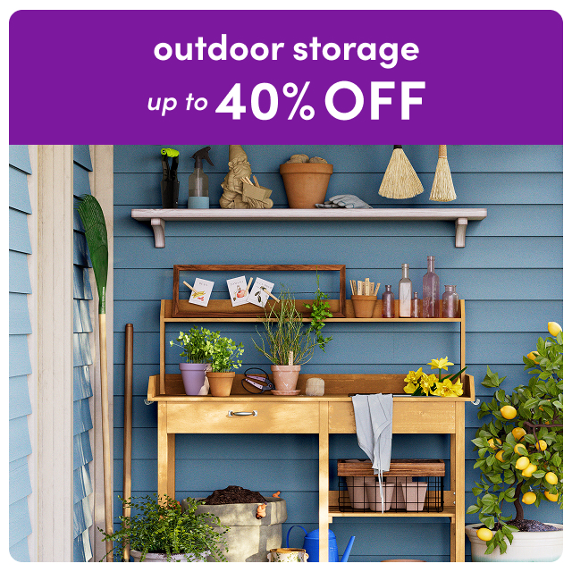 outdoor storage sale