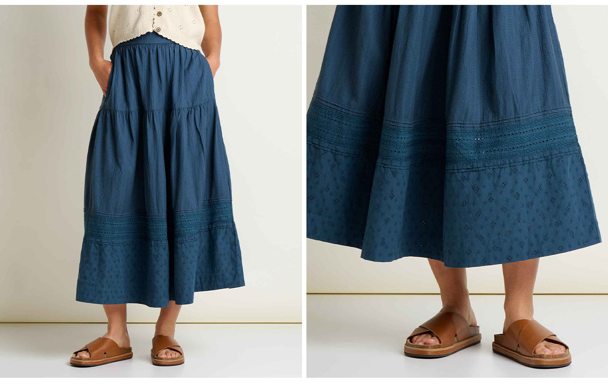 Airscape Midi Skirt