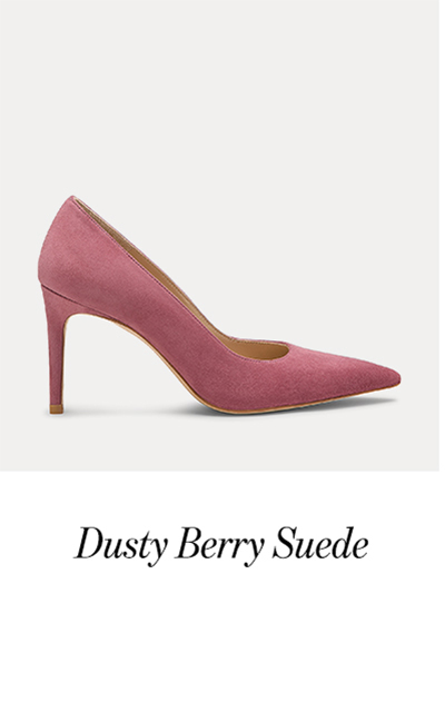 Dusty Berry Suede