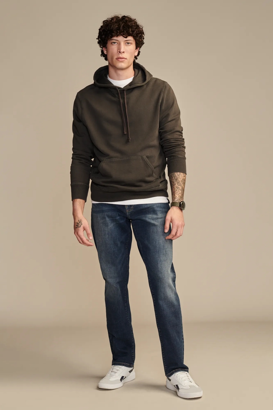 Image of Lucky Brand 223 Straight Jean - Men's Pants Denim Straight Leg Jeans in Oasis