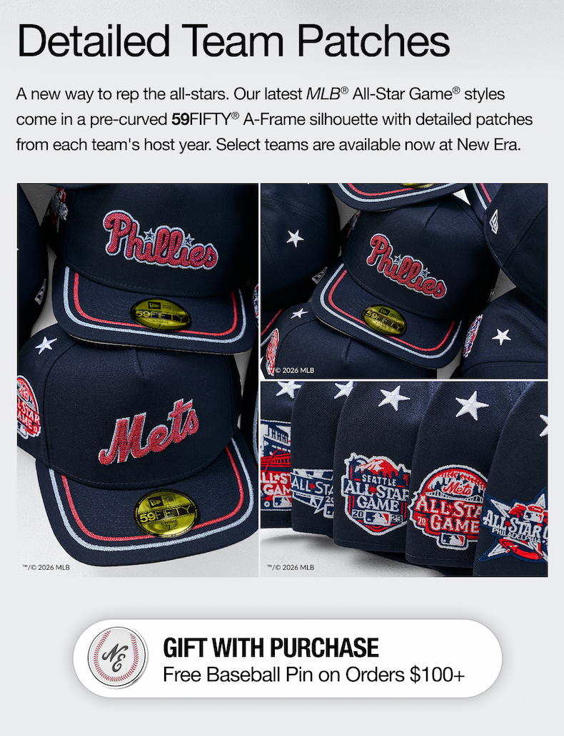 Detailed Team Patches. Gift With Purchase: Free Baseball Pin on Orders $100+