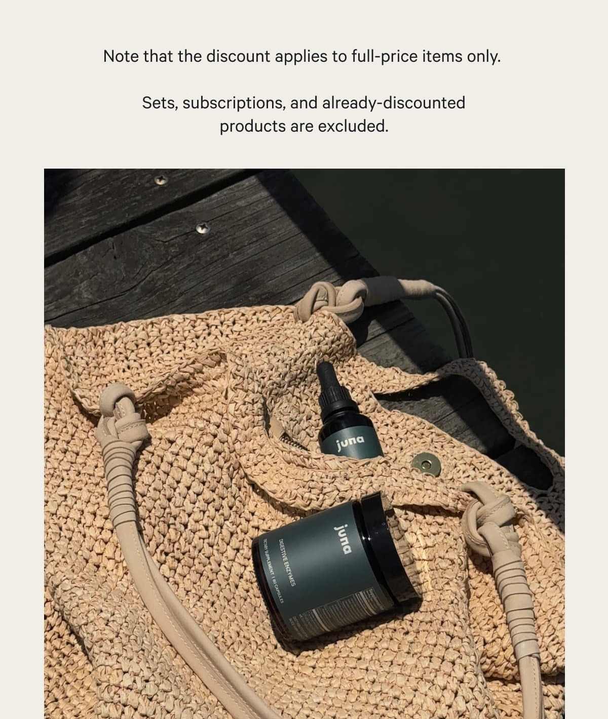 Note that the discount applies to full-price items only.&nbsp;  Sets, subscriptions, and already-discounted products are excluded.