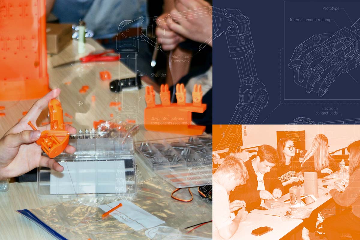 Call to arms: Students build a plastic prosthetic