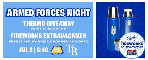 Armed Forces Night - July 2 - Get Tickets