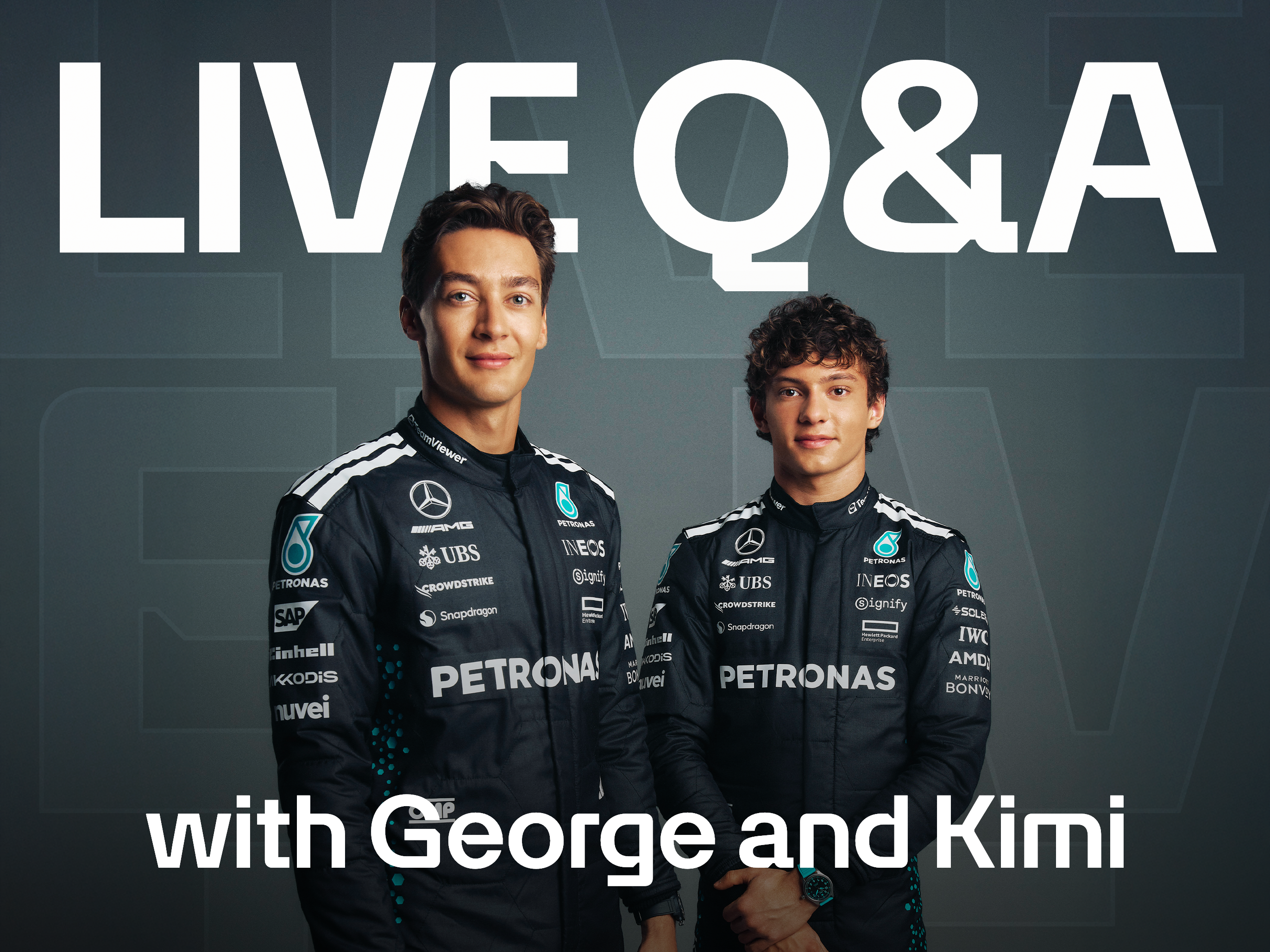 LIVE Q&A with George and Kimi