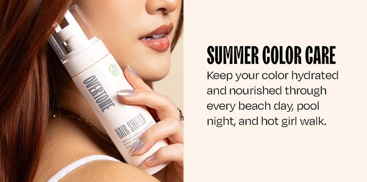 🌊 SUMMER COLOR CARE Keep your color hydrated and nourished through every beach day, pool night, and hot girl walk.