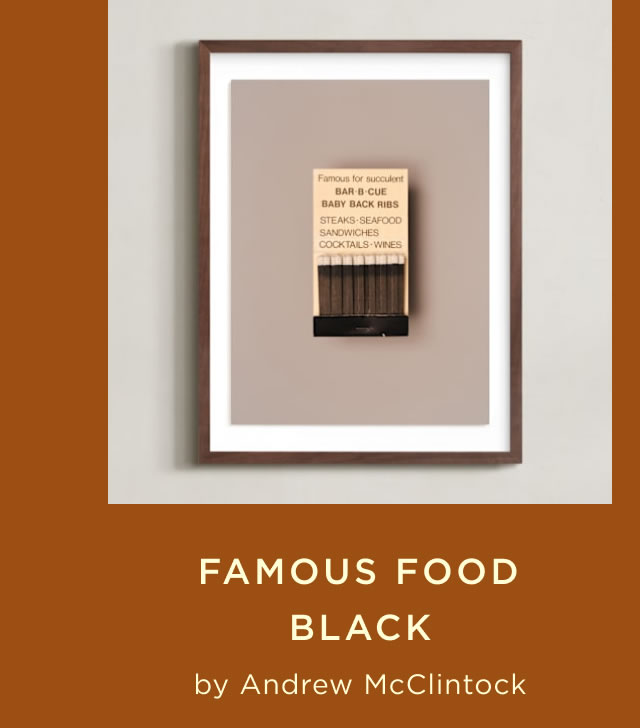 Famous Food Black