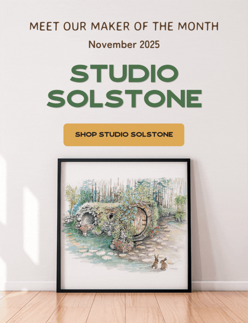 Meet Our Maker Of The Month - November 2025 - Studio Solstone