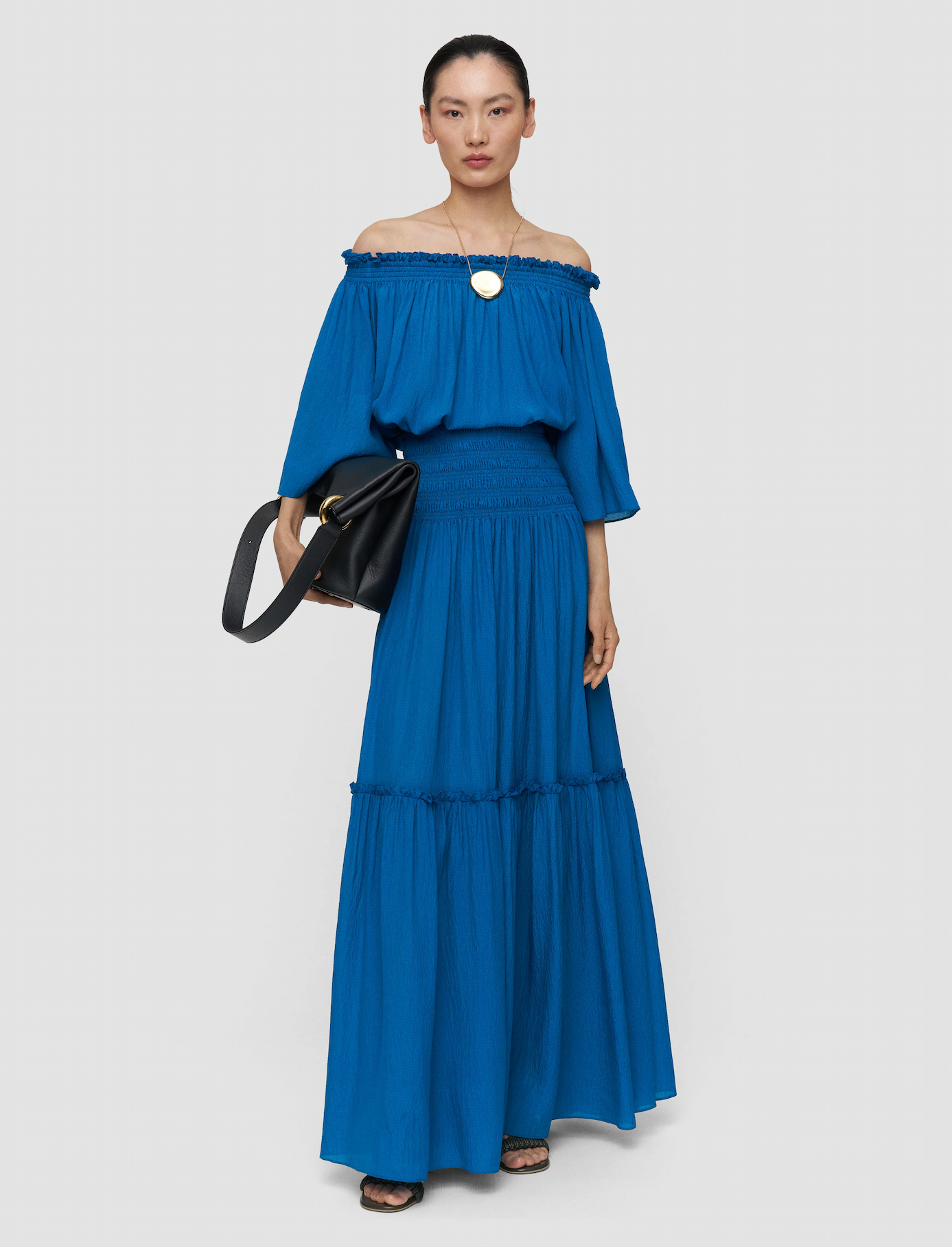 Folia Textured Silk Skirt