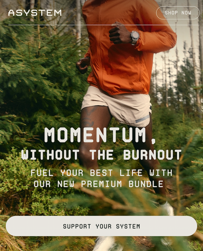 Momentum without the burnout